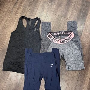 Gymshark Leggings & Top Bundle